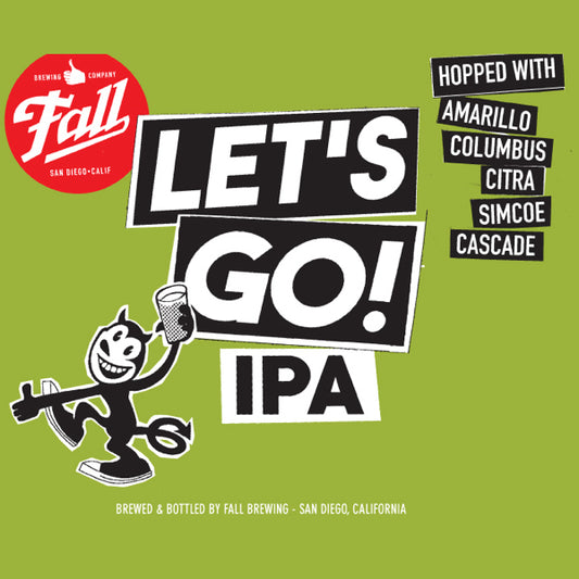 Fall Let's Go IPA Beer Keg 5Gal