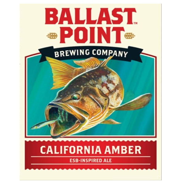 Ballast Point Calico Amber Ale Beer Keg 5/15.5Gal