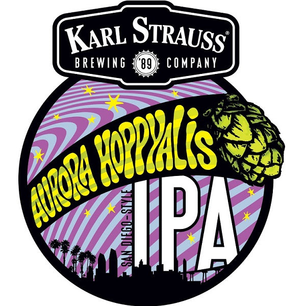 Karl Strauss Aurora Hopyalis IPA Beer Keg 5Gal