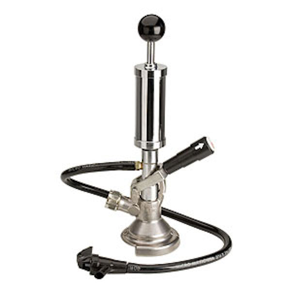 Micro Matic 4" Party Pump - Chrome w/ Black Lever Handle # 751-061 - "M" European System Buy/Rent