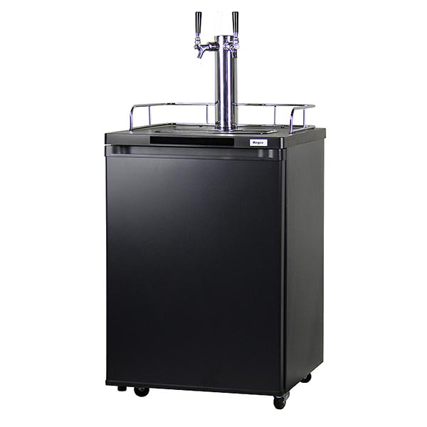 Dual Facet Kegerator Black Rental