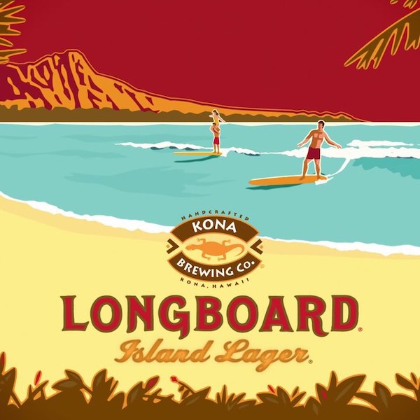 Kona Long Board Island Lager Beer Keg 5Gal