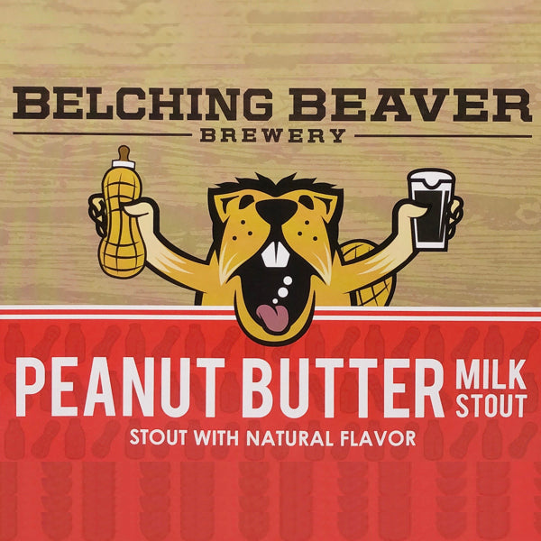 Belching Beaver Peanut Butter Milk Stout Beer Keg 5Gal