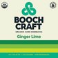 Boochcraft Ginger Lime Organic Hard Kombucha Keg 5Gal