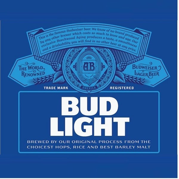 Bud Light Beer Keg 7.75/15.5Gal