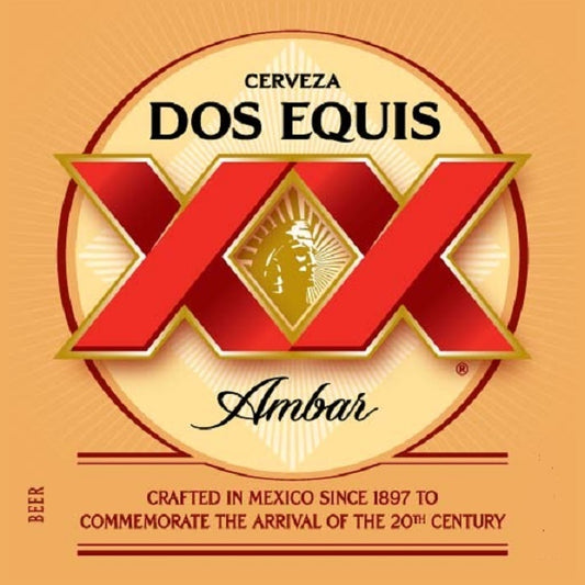 Dos Equis XX Amber Beer Keg 5/15.5Gal