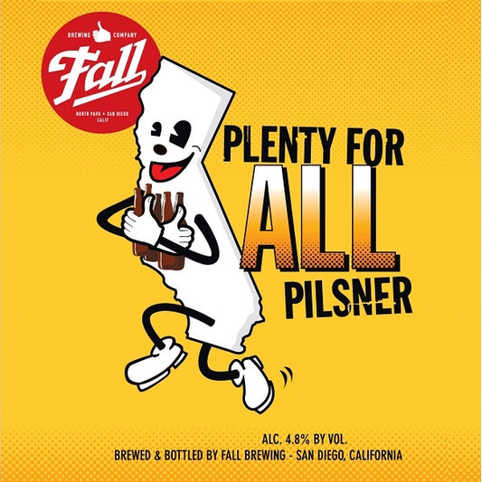 Fall Plenty For All Pilsner Beer Keg 5Gal