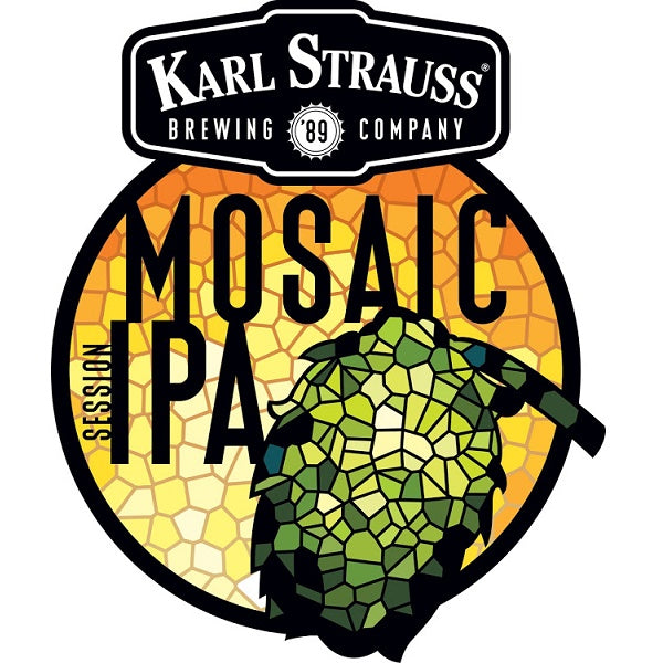 Karl Strauss Mosaic Hazy IPA Beer Keg 5Gal