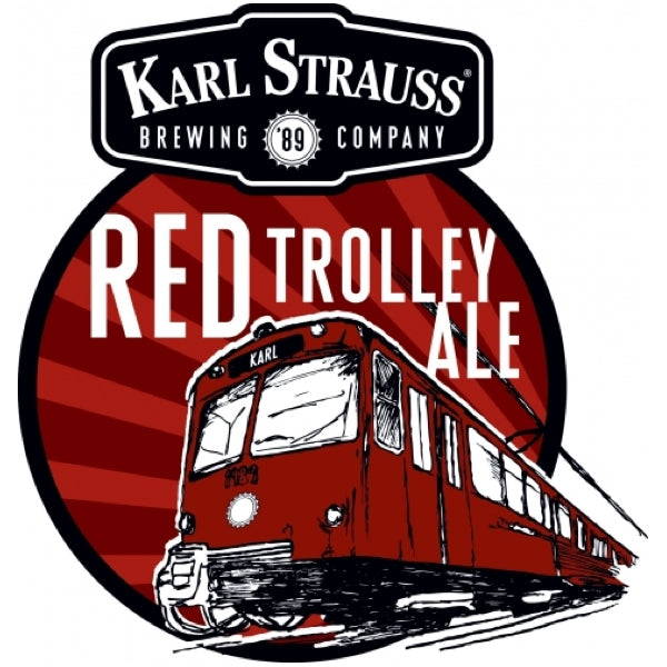 Karl Strauss Red Trolley Ale Beer Keg 5/15.5Gal