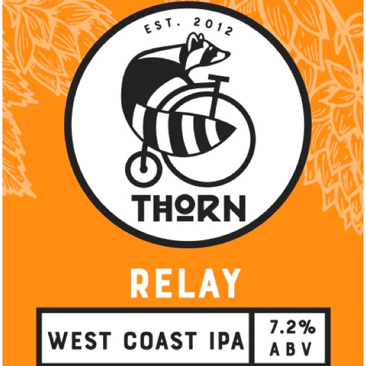 Thorn Relay West Coast IPA Beer Keg 5Gal